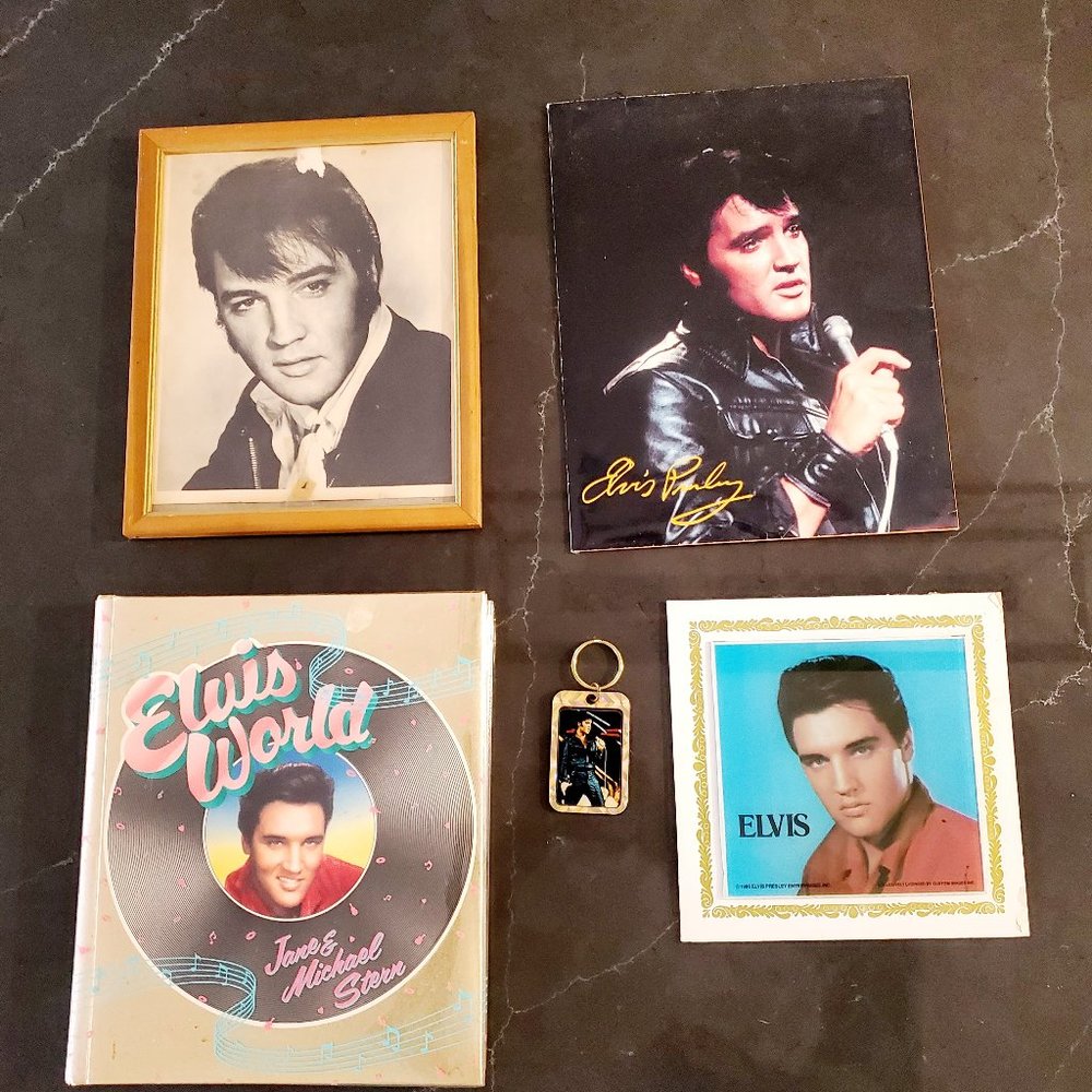 Vintage Elvis Presley Lot. See below for individual descriptions